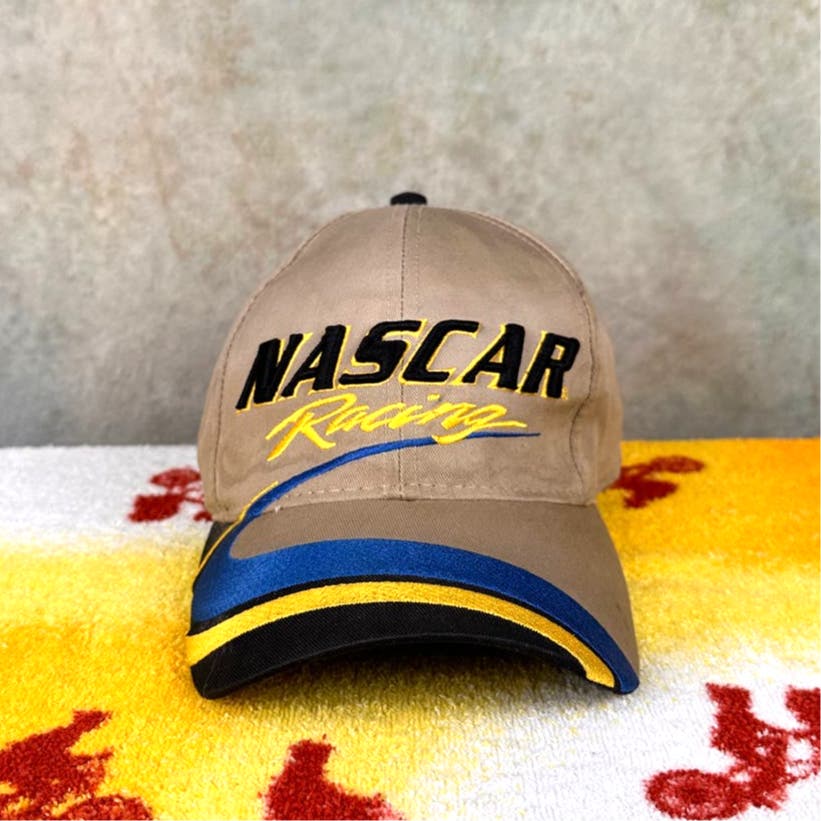 Vintage Nascar Racing Snapback Hat OS