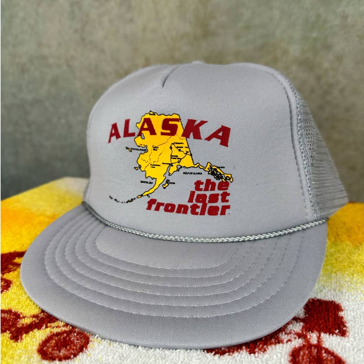 Vintage 80s Alaska Trucker Hat