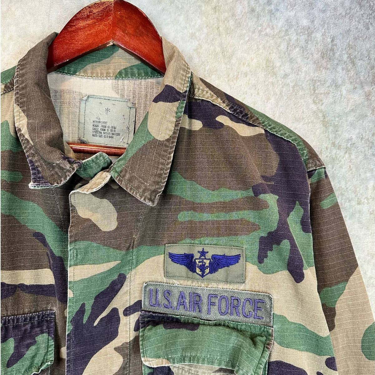Vintage US Air Force Camo Shirt