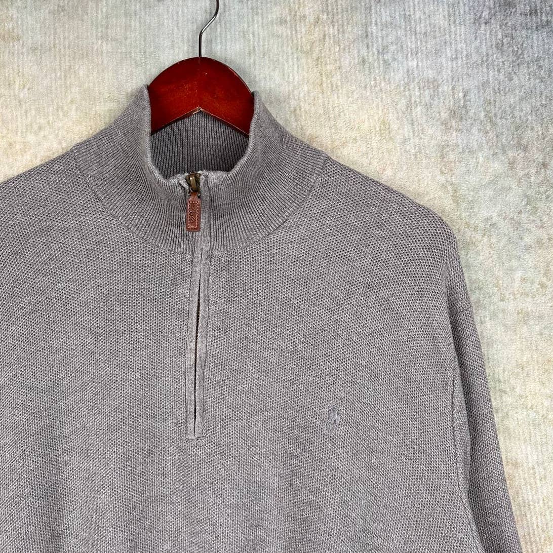 Polo Ralph Lauren Quarter Zip Sweater XL