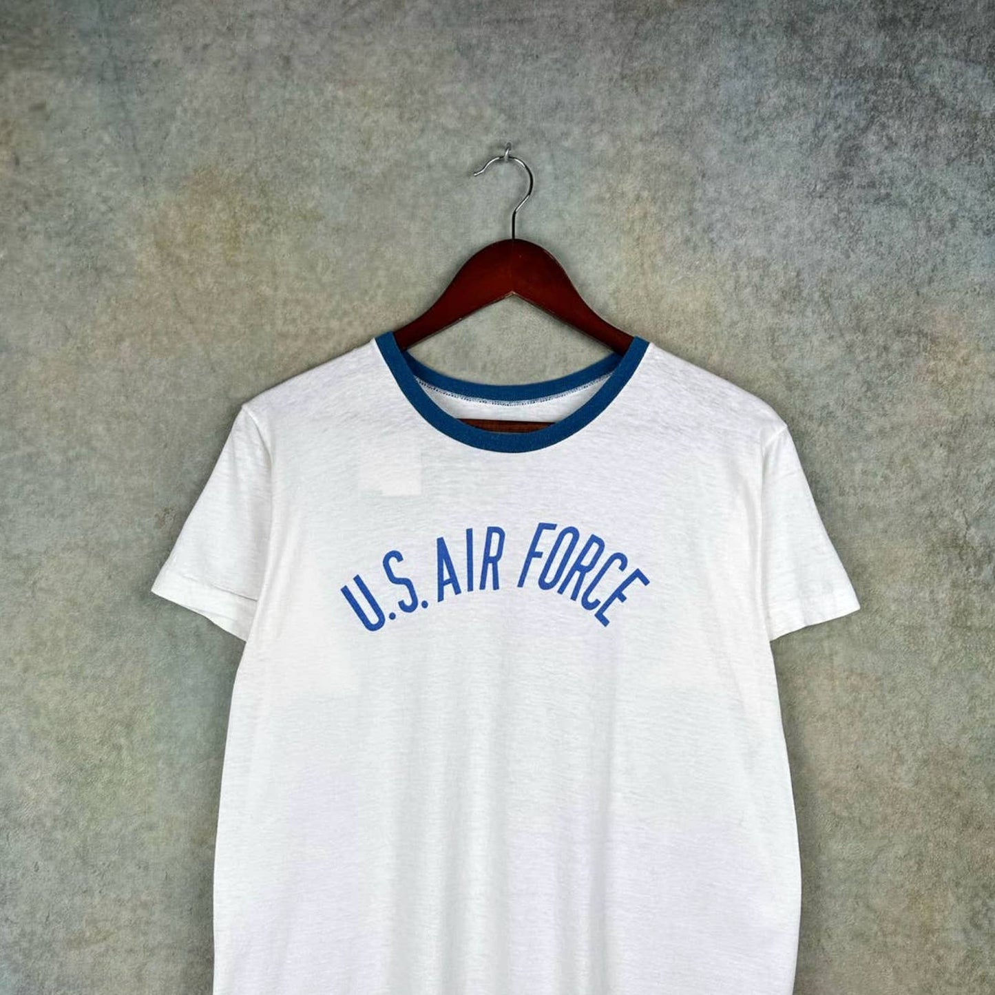 Vintage 80s US Air Force T Shirt M White
