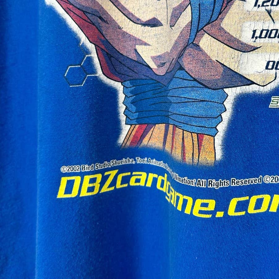 Vintage Y2K Dragon Ball Z T Shirt XL
