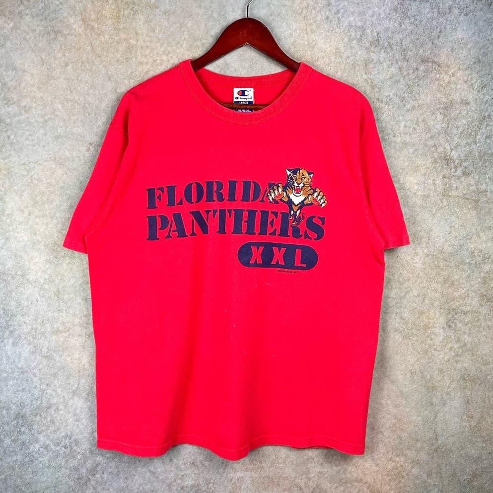 Vintage Florida Panthers NHL T Shirt L