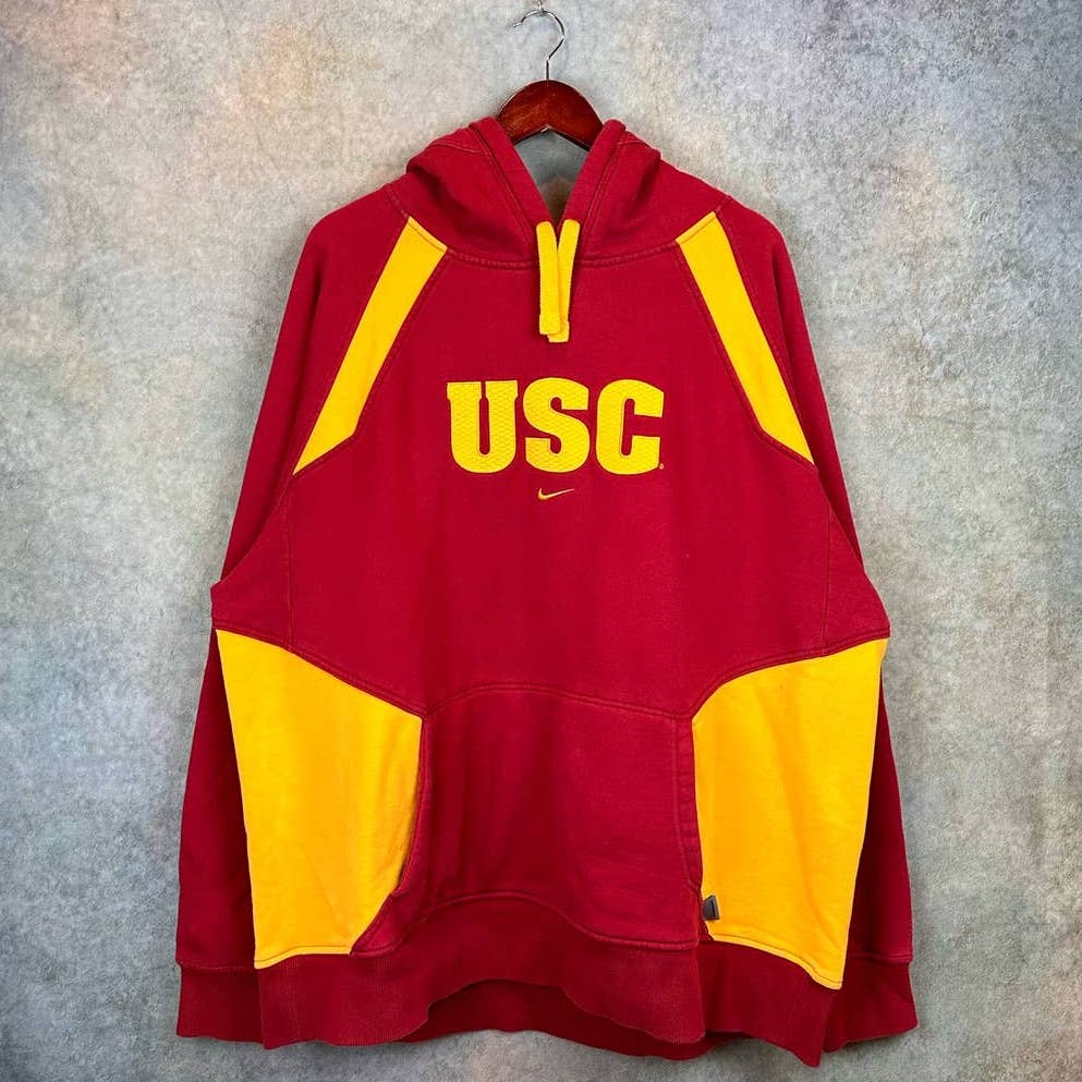 Vintage Nike USC Trojans Hoodie XXL