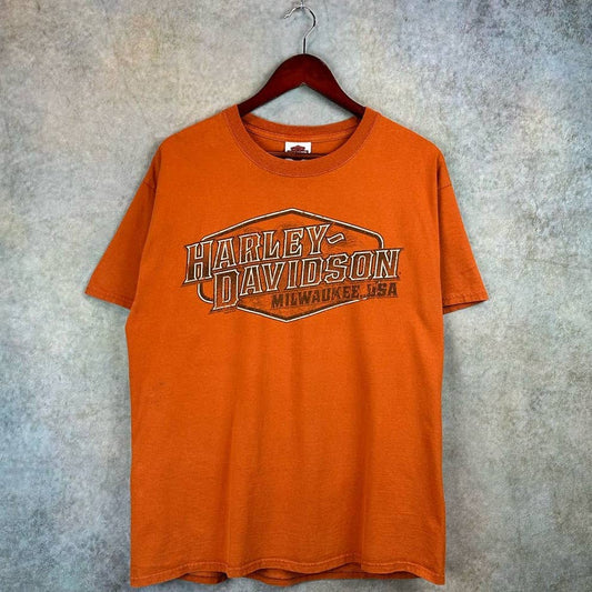 Y2K Harley Davidson T Shirt Size L