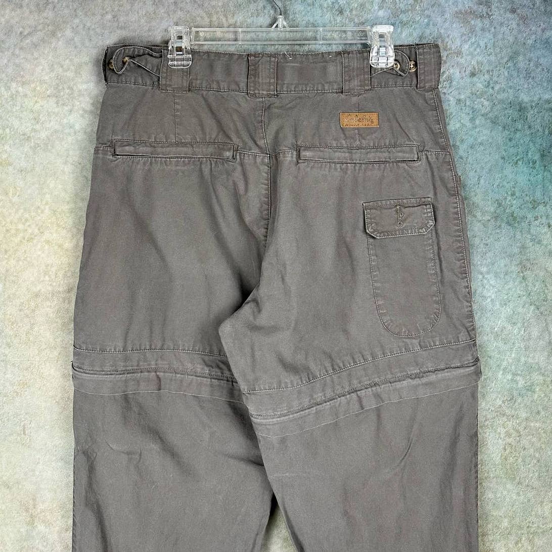 Y2K Cargo Zip Off Pants / Shorts 36