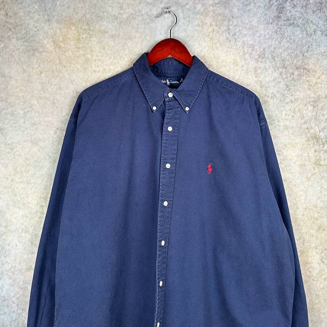 Vintage Polo Ralph Lauren Button Down Shirt XL