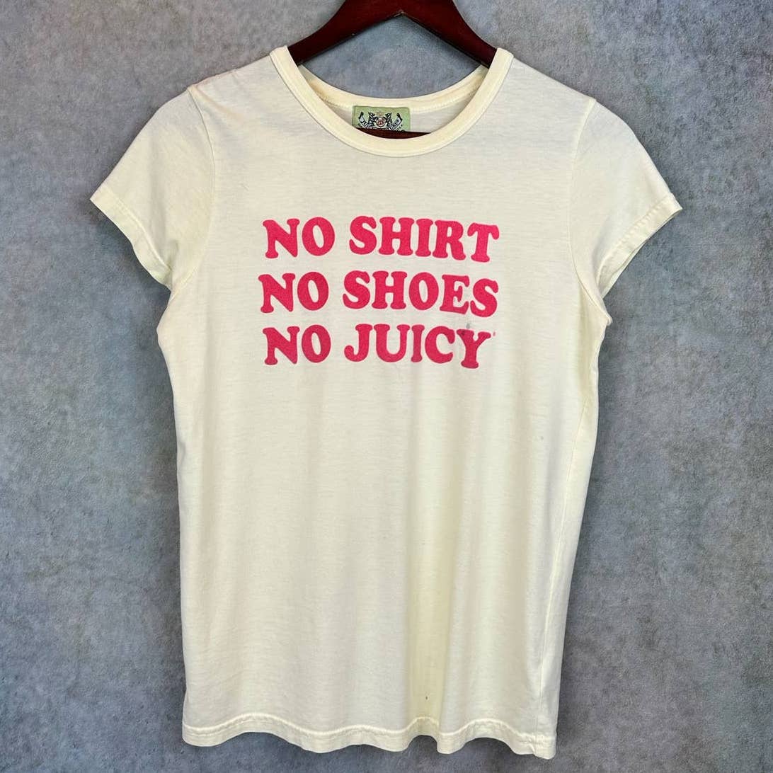 Vintage Y2K Juicy Couture T Shirt L