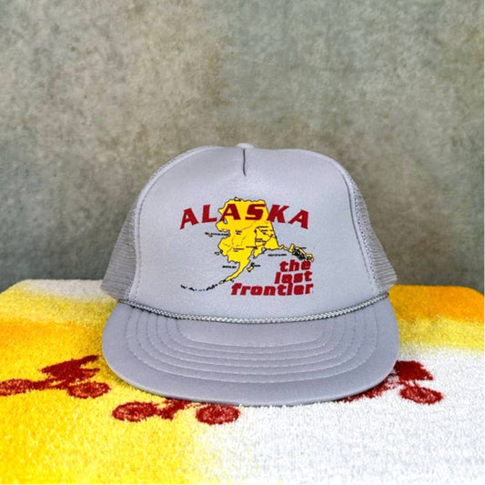 Vintage 80s Alaska Trucker Hat