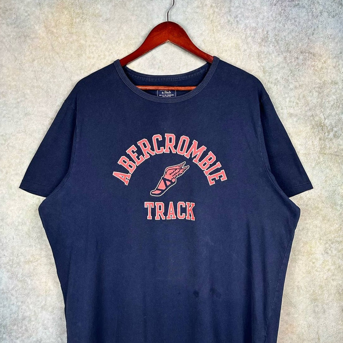 Vintage Abercrombie & Fitch Track T Shirt XXL