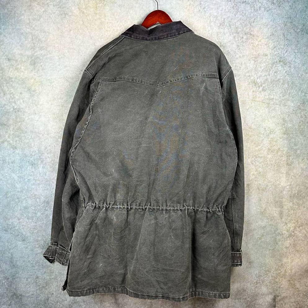 Vintage Carhartt Long Canvas Jacket XXL