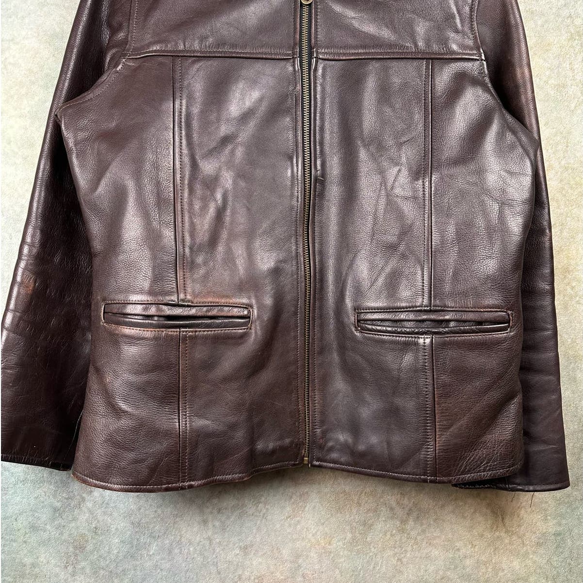 Vintage Leather Leather Jacket 2XL
