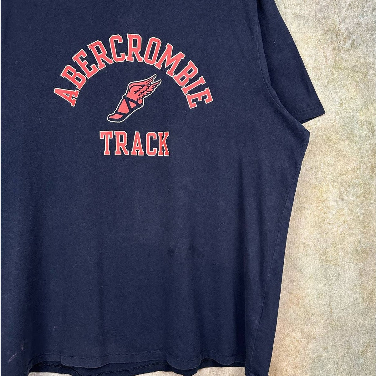 Vintage Abercrombie & Fitch Track T Shirt XXL