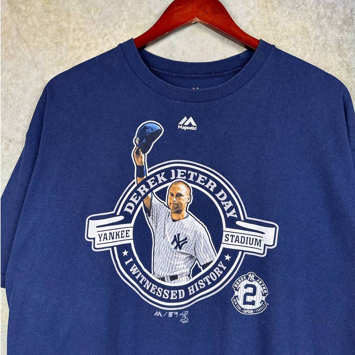 New York Yankees Derek Jeter Day T Shirt XL