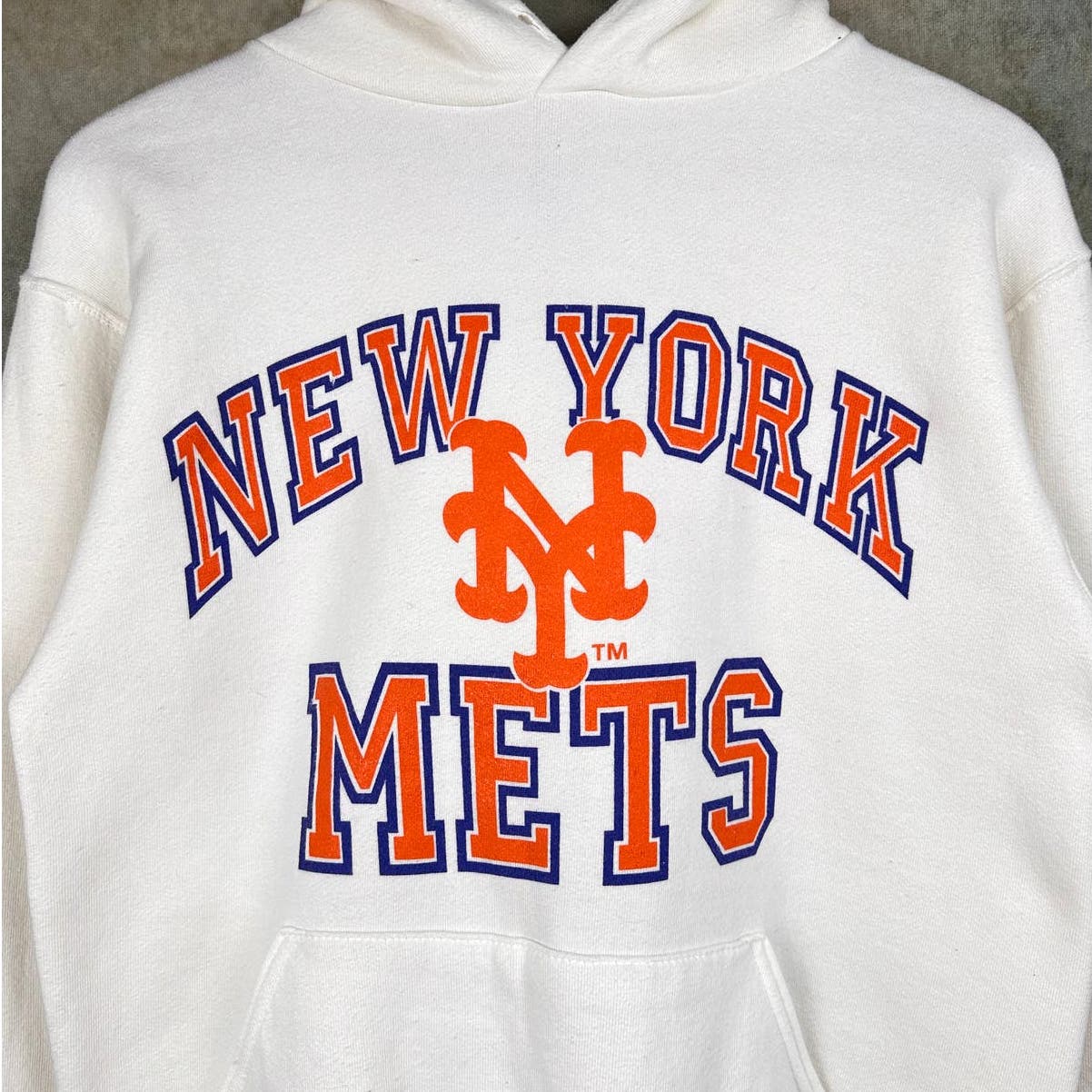 Vintage New York Mets Russell Athletic Hoodie M