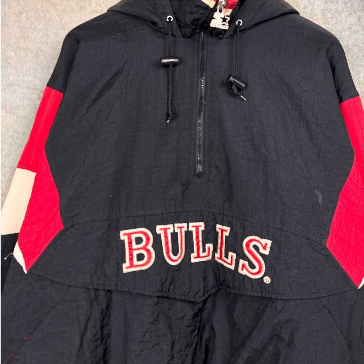 Vintage Chicago Bulls Starter Puffer Jacket XL