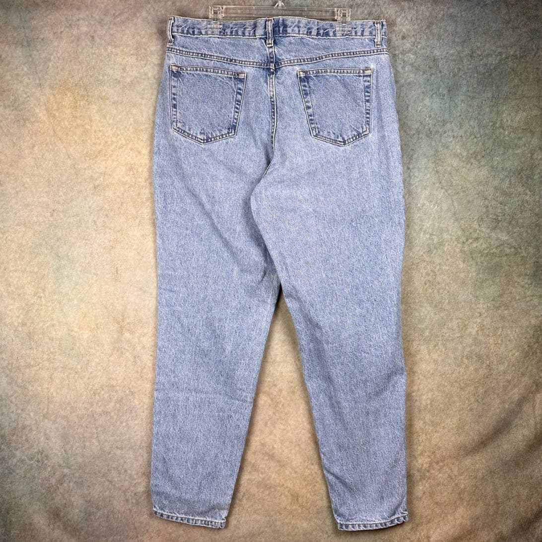 Vintage Denim Jeans Sz 18 USA Made Mom Jeans