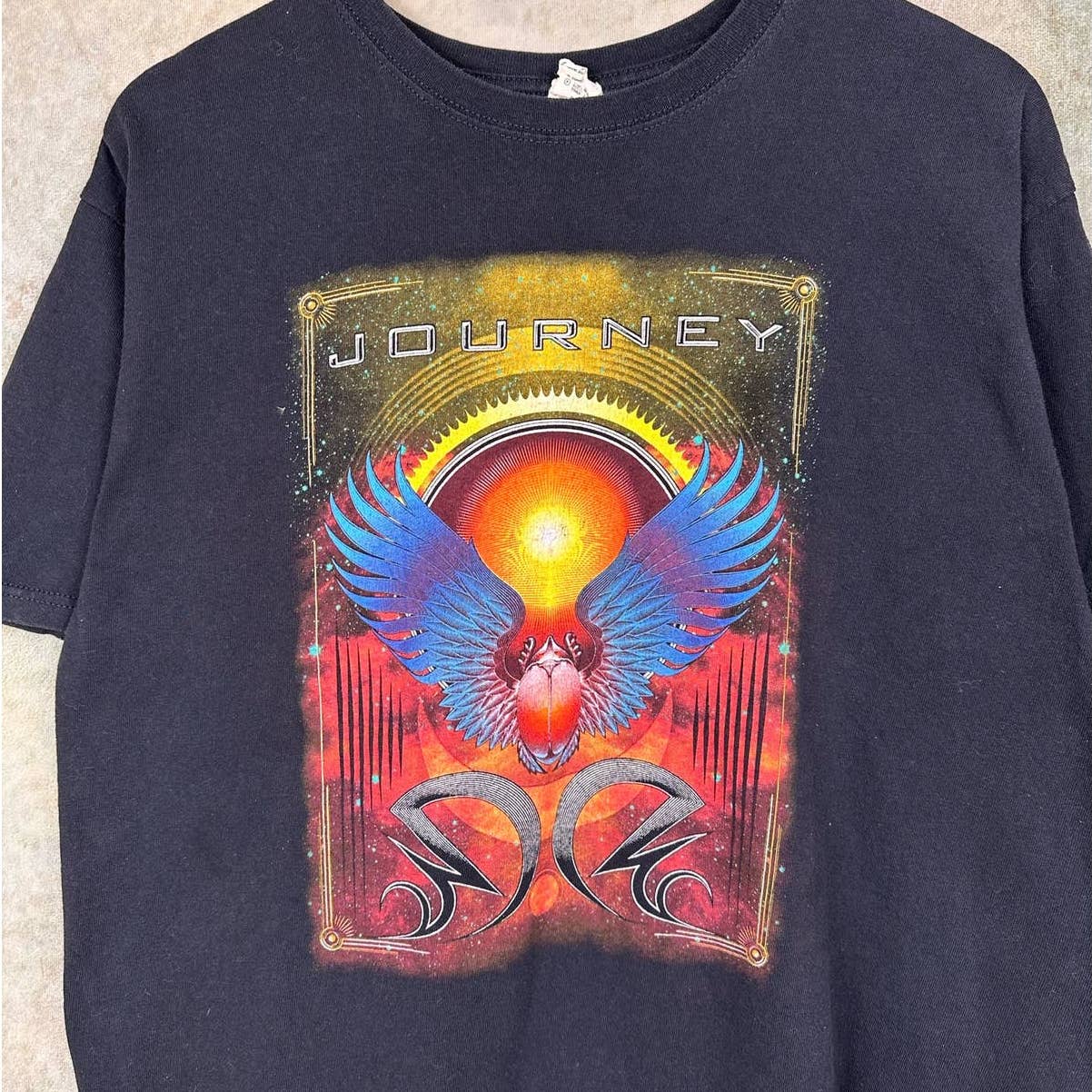 2012 Journey Band Concert Tour T Shirt L