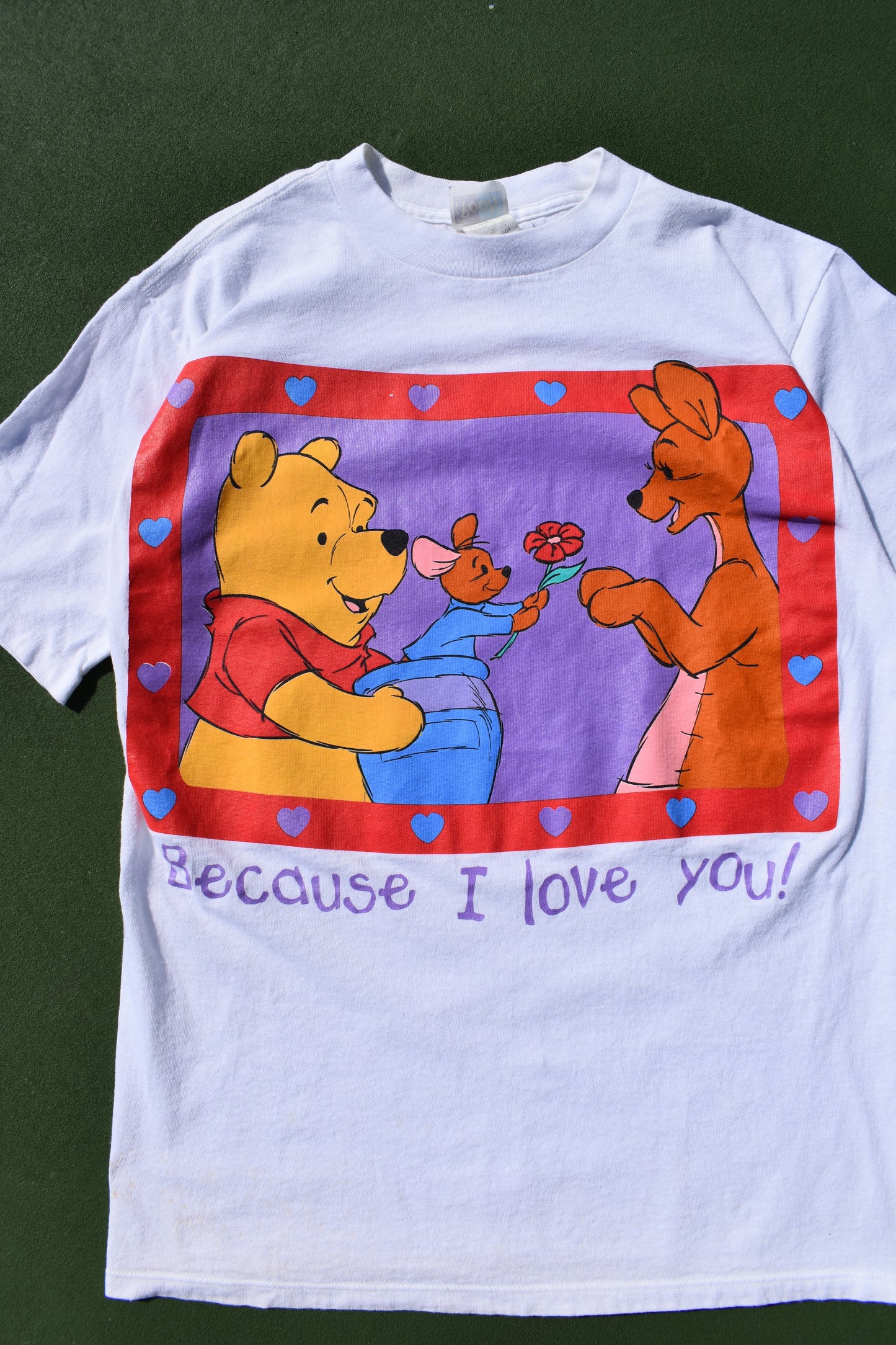 Vintage Winnie the Pooh Big Print T Shirt