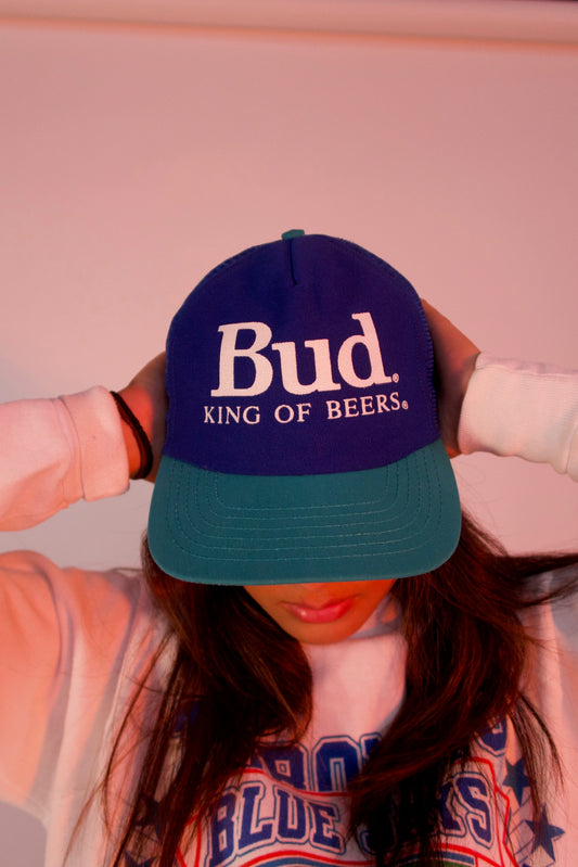 80s Budweiser King of Beers Hat