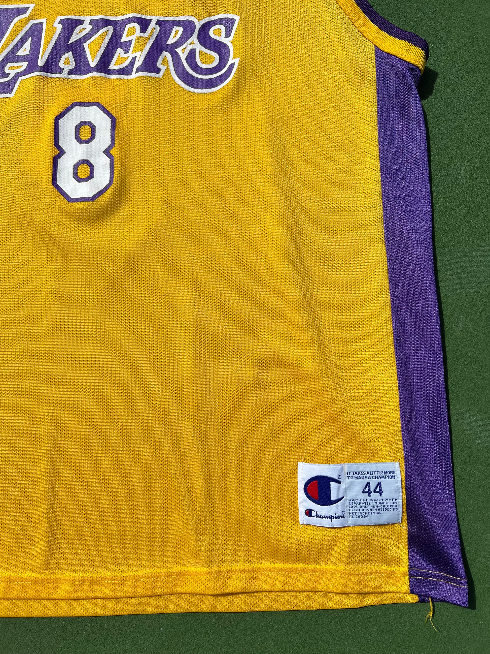 Vintage Los Angeles Lakers Kobe Bryant #8 Champion NBA Jersey