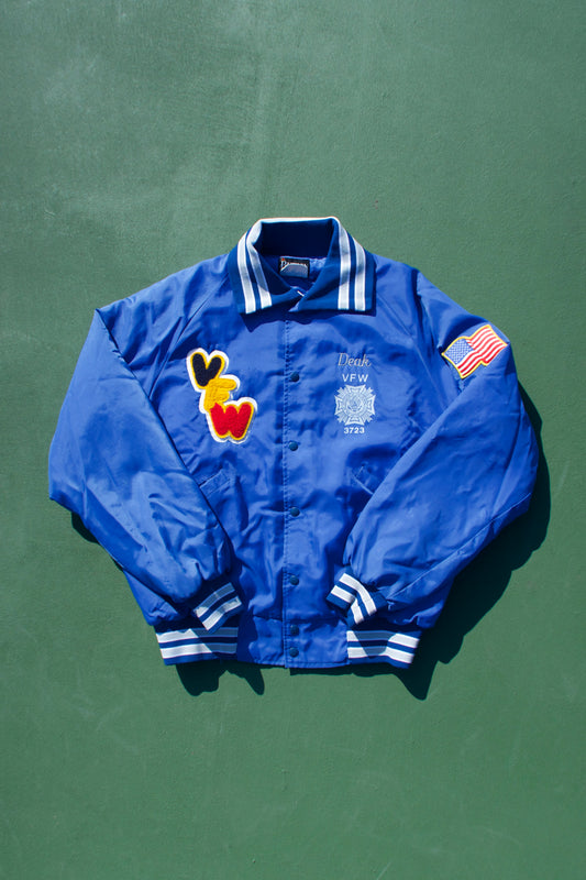 Vintage 90s VFW Hockey Jacket