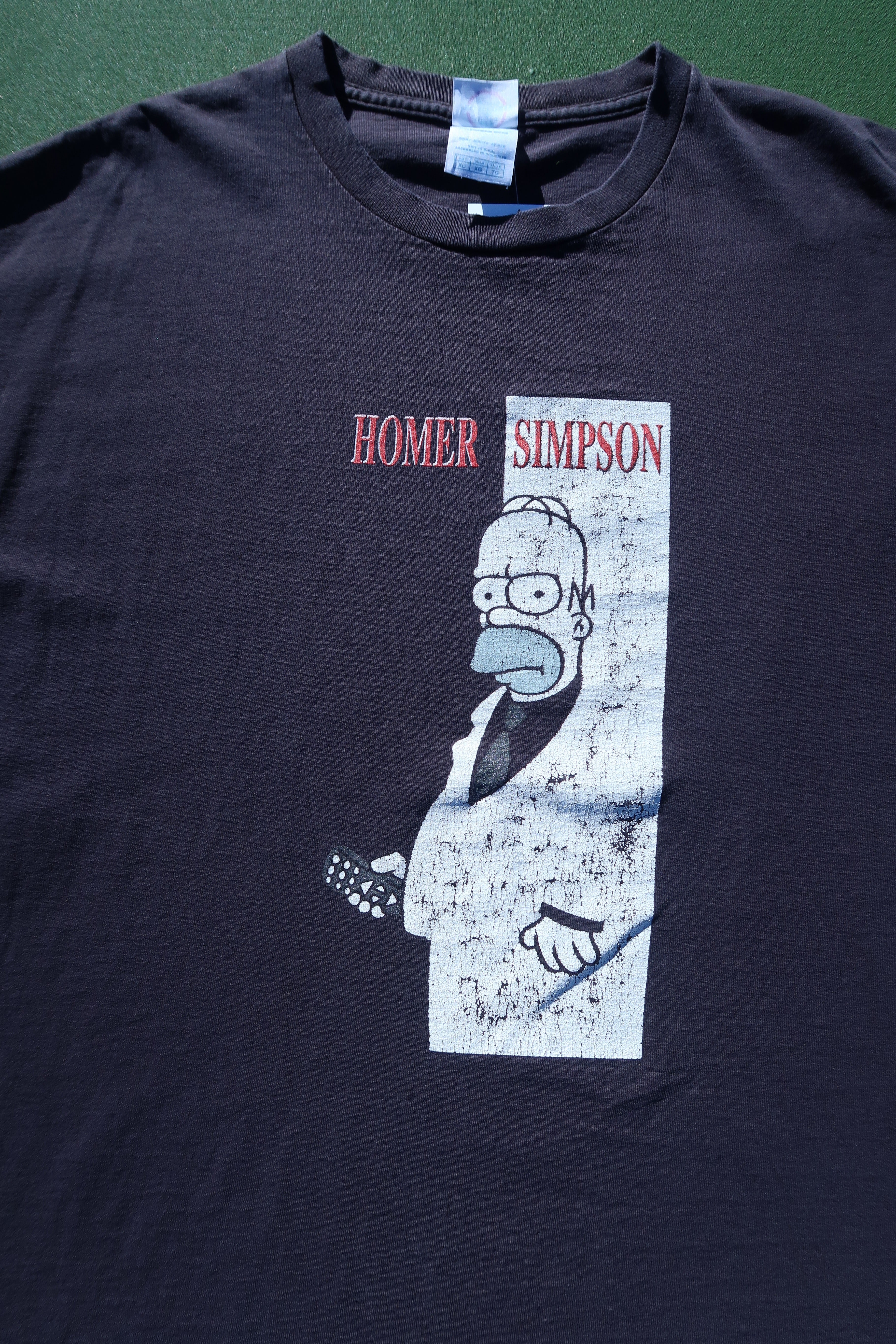 Vintage 90s Homer Simpson Scarface T Shirt – Thrift Haven Vintage