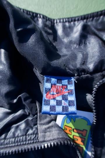 Vintage 80s Rare Nike Checkerboard Jacket
