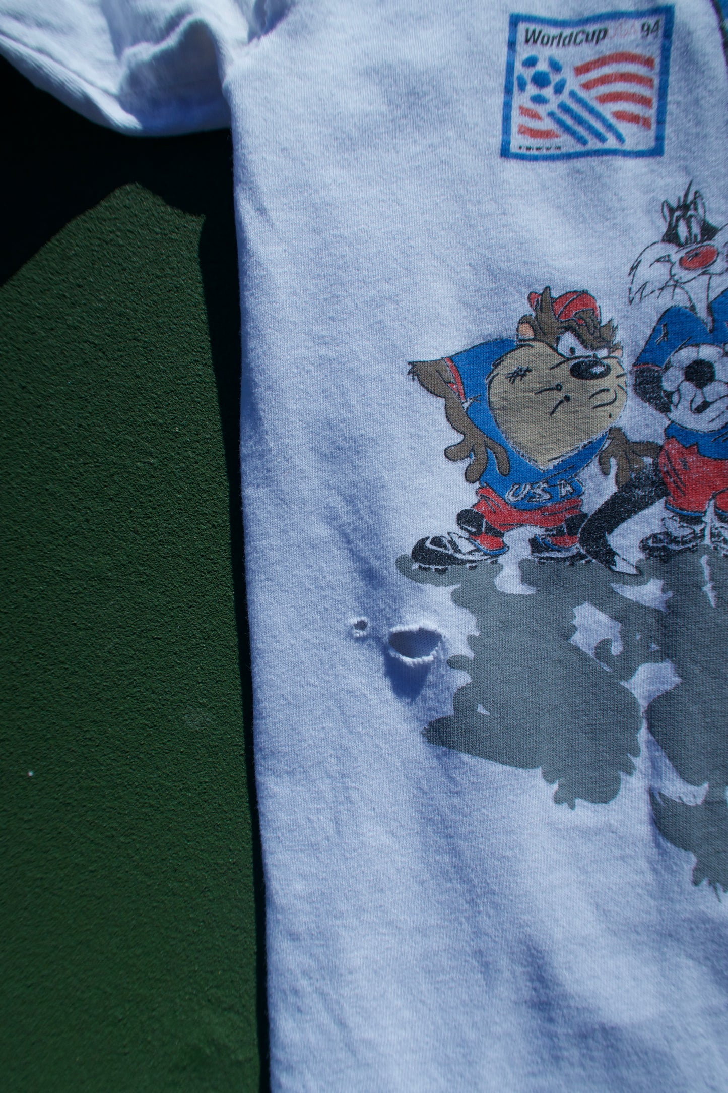 Vintage 1994 Looney Tunes World Cup T Shirt