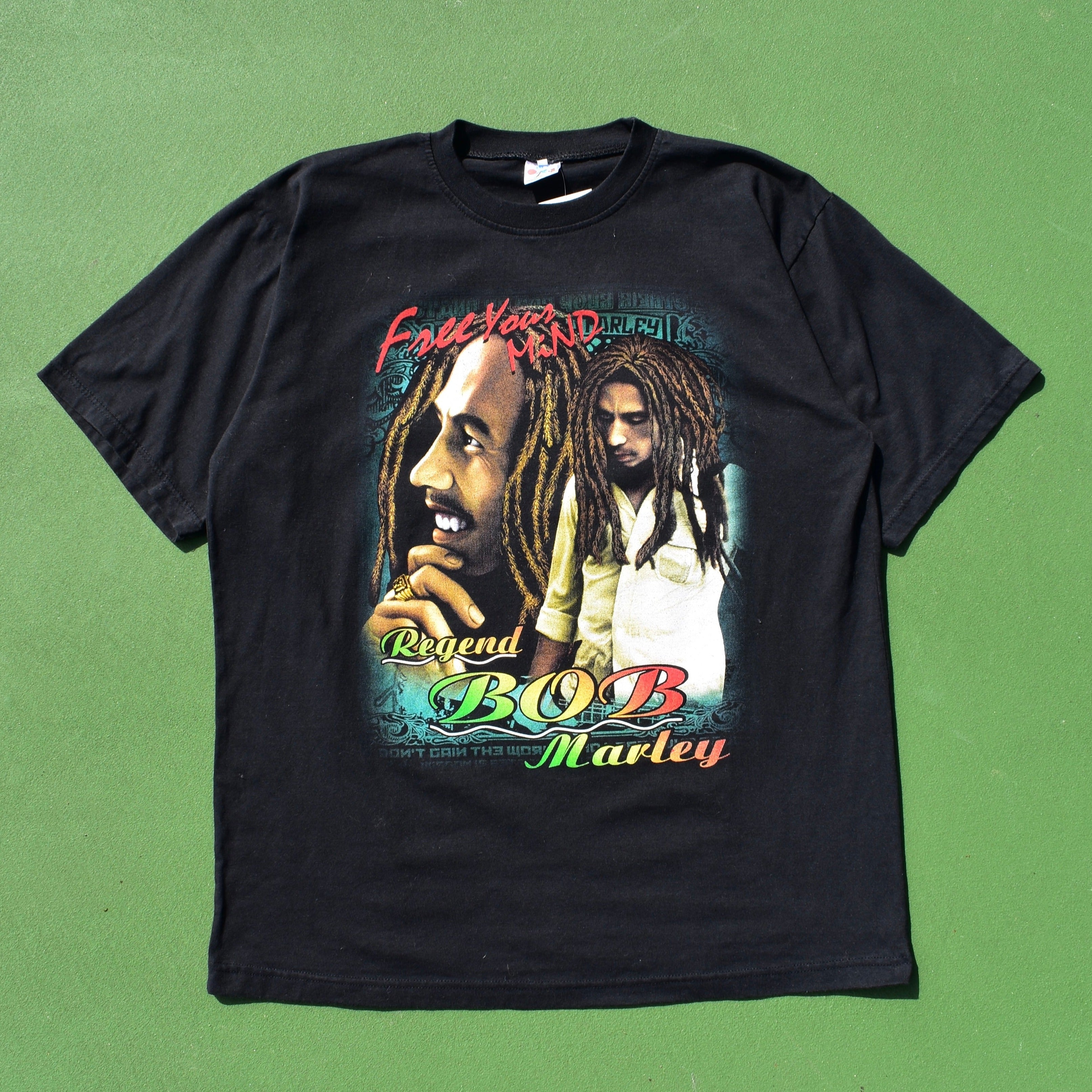 Vintage Bob Marley Rap Style T Shirt – Thrift Haven Vintage